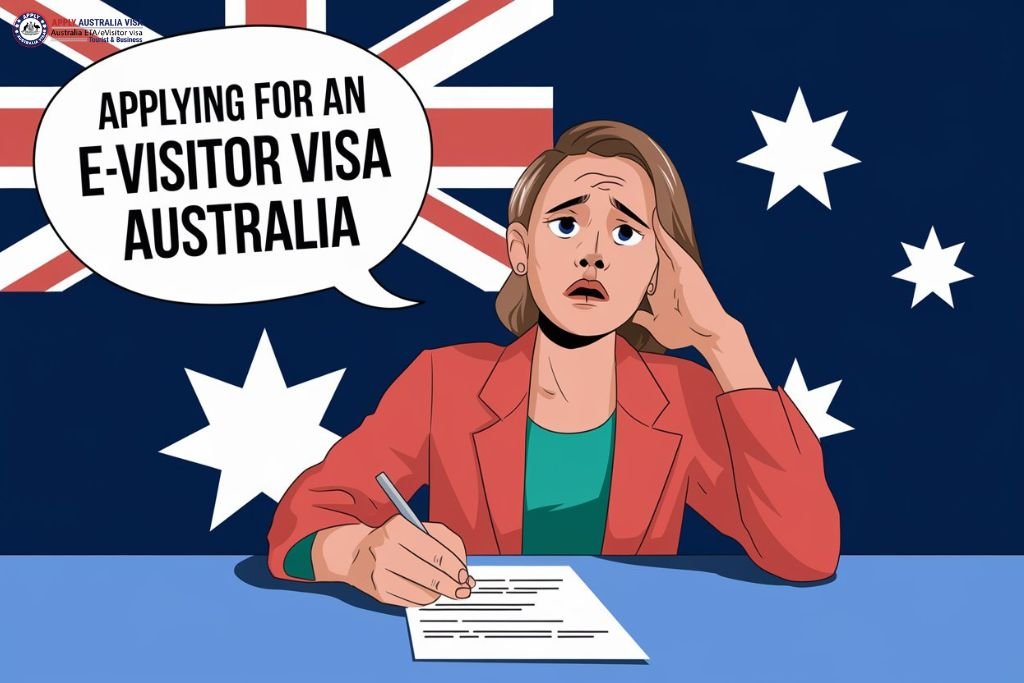 Australia evisitor Visa documents for