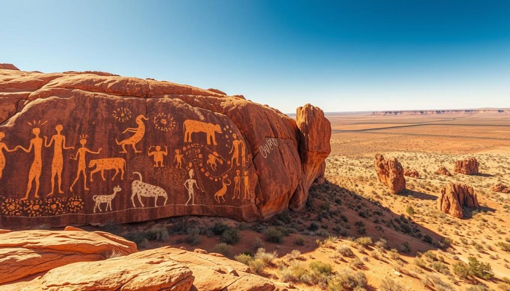Aboriginal rock art in Australia