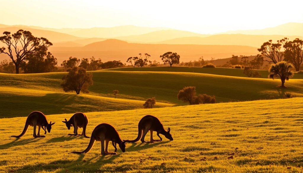 best place to see kangaroos in australia​
