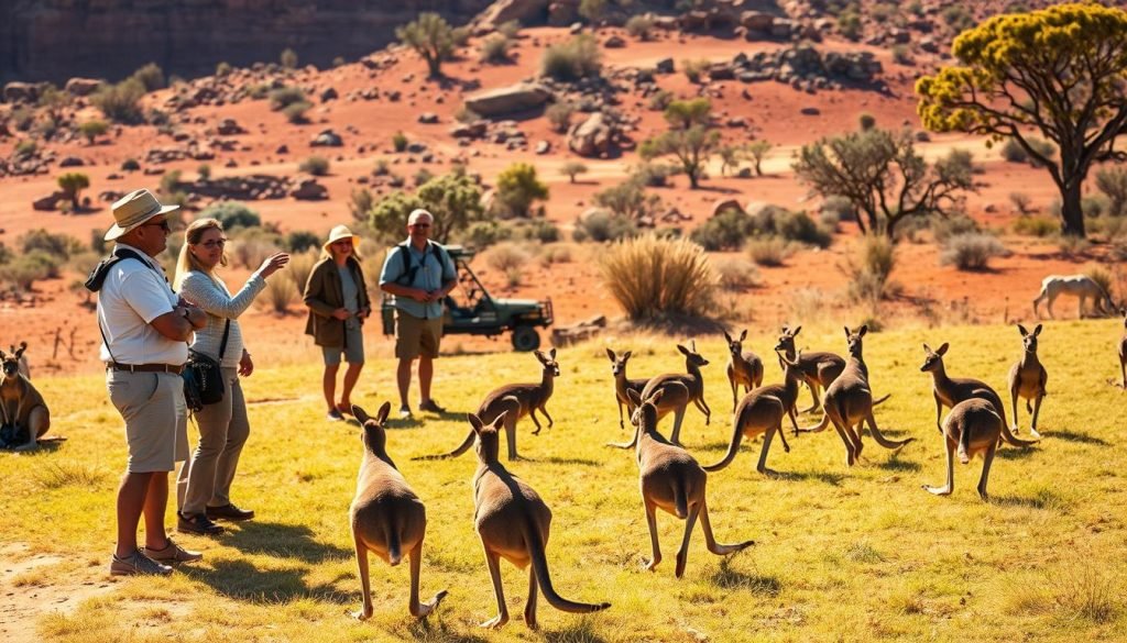 guided kangaroo tours