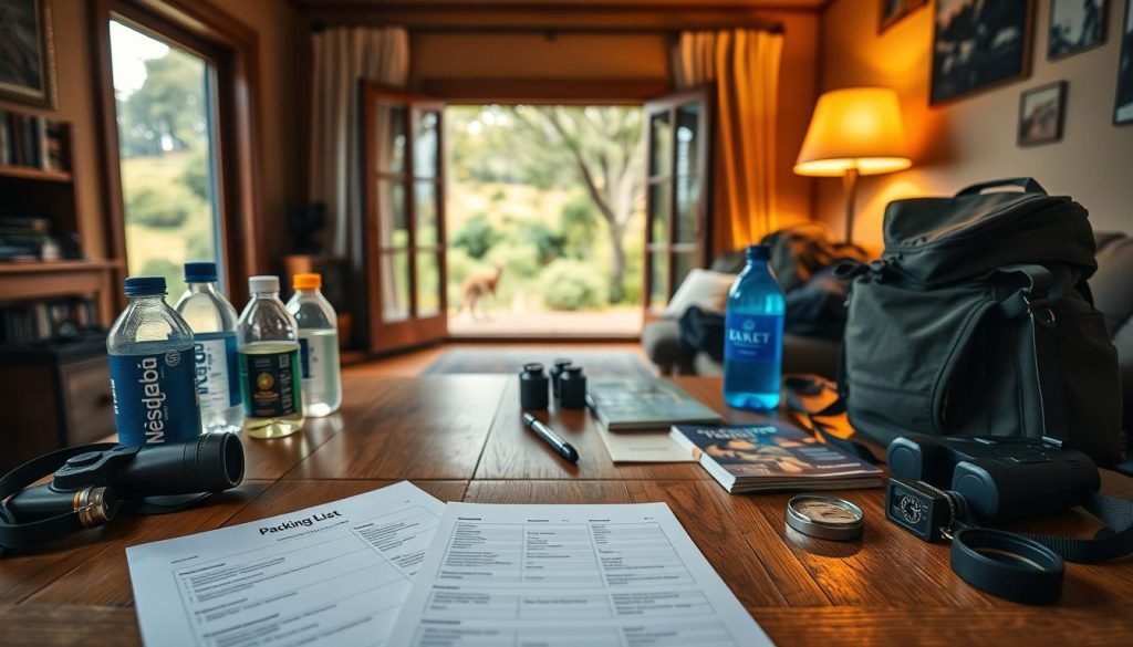 kangaroo spotting packing list
