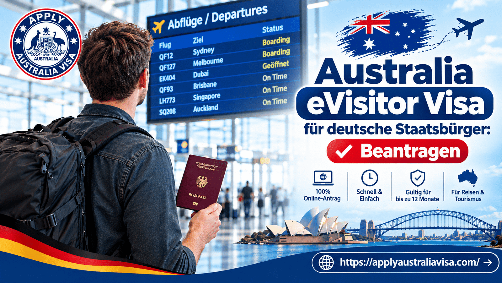 Australien eVisitor Visum für Deutsche: Der praktische Ratgeber
