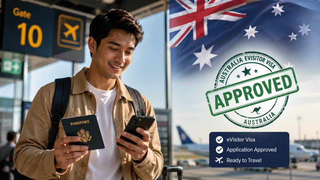 Australia eVisitor Visa Approved
