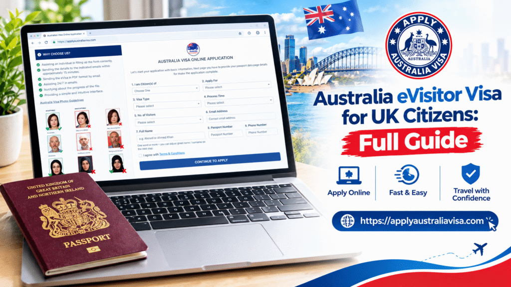 Australia eVisitor Visa for UK Citizens: Everything You Need to Know Before You Apply