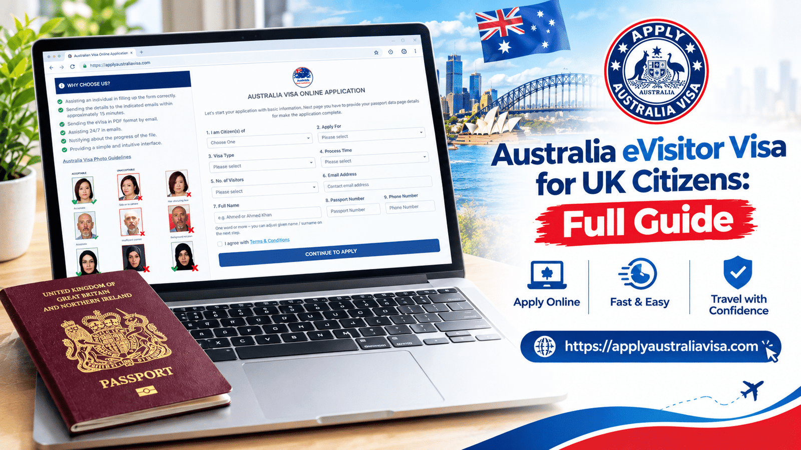 Australia eVisitor Visa for UK Citizens: Everything You Need to Know Before You Apply