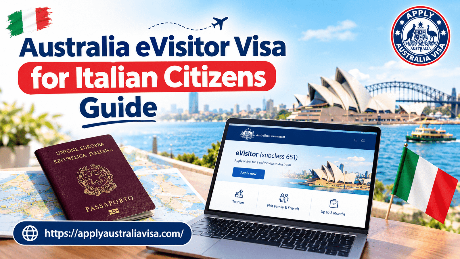Australia eVisitor Visa for Italian Citizens Guide